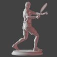 preview03.jpg Roger Federer 3D print model