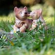 IMG_2902.jpg 3D file Bear flexi animal toy・3D printing template to download