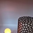 20250508_190526.jpg Abat-jour Voronoï - Imprimé en 3D Design moderne DIY Lampe de chevet Mobilier