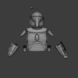 Screenshot_2.png Boba Fett Armor Full Armor for Cosplay 3D Model Collection