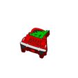 34bcb9c0-b2f9-41b1-961e-c93b314bd913.jpg Red Truck with Tree Straw Topper 2 sizes 3MF File inlcluded