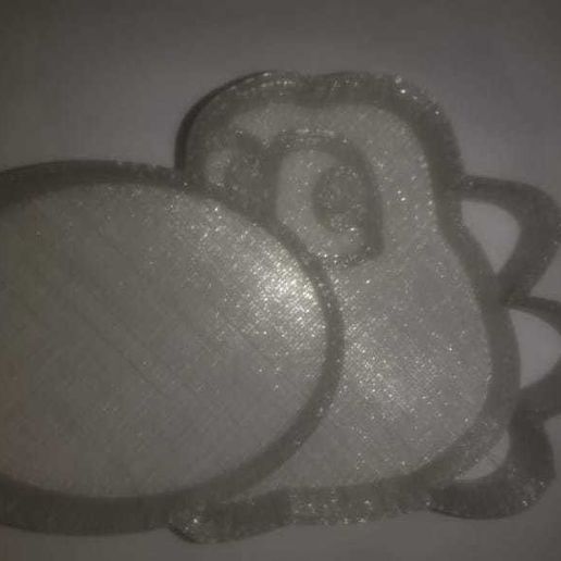 Yoshi cookie cutter - 3D model önizlemesi