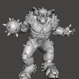 1.jpg ARMORED BARON OF HELL - DOOM ETERNAL dynamic pose | high poly STL for 3D printing