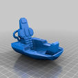 Pilot_seat.png Free STL file Tie Raider Star Wars fan creation 3.75" Action figures・Object to download and to 3D print