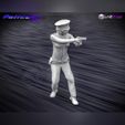 Policewoman_1_pointing.jpg Police department set scale models #1