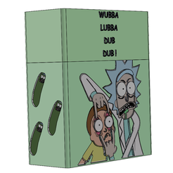 52.png Rick And Morty cigarette box