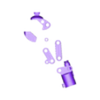 rodilla artificial.stl 4-axis mechanical knee prosthesis