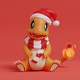 charmander-natal-render.jpg Pokemon - Christmas Charmander