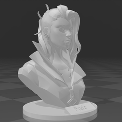 fadebust.png Valorant Fade bust lowpoly