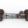 9.jpg Dragster à moteur avant AWD Diecast Échelle 1:25