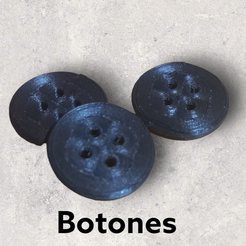 PhotoRoom-20230901_125744.png Free 3MF file Simple button・3D printing design to download