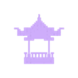 entire.stl Bâtiment japonais - style Minecraft