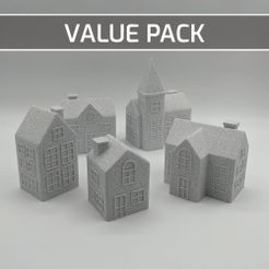 Value-Pack-Title.jpg Cozy illuminated houses - Value Pack