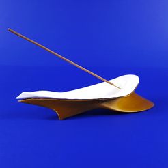 1.jpg Fichier STL Porte-encens・Plan à imprimer en 3D à télécharger