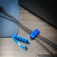 ImportedPhoto.756376346.550806.jpeg Print in Place Cable Organizer / Sorter