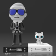 klch2.png Karl Lagerfeld with Choupette 2