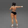 Girl-0004.jpg fighting woman posing said you are next 3D Print Model