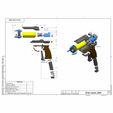 11.jpg Ana Dart Gun - Overwatch - Printable 3d model - STL + CAD bundle - Personal Use