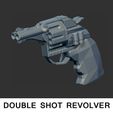 01.jpg weapon gun REVOLVER DOULE SHOT V2 FIGURE 1/12 1/6