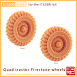 c3d_3d72nd_72_wheels_quad_firestone.png 3D72ND - 1/72ND SCALE QUAD TRACTOR FIRESTONE WHEELS