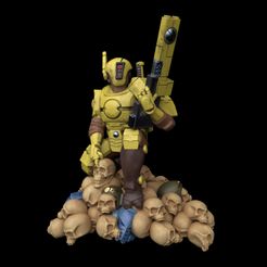 tau-fire-warrior-render.jpg STL file La'kais fire warrior (Tau)・3D print object to download