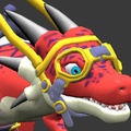 3D file Dragon Ball Red Dinosaur Run! 🐉・Model to download and 3D  print・Cults