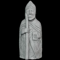 file-12.jpg STL file the lewis chessmen 3D print model・3D printer design to download