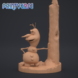 Olaf_Camera-1.png Fichier STL Figurine Olaf・Plan à imprimer en 3D à télécharger