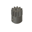9T-15tpinion_v262.png 48t 0.8m Spur and 11t-19t 0.8m Pinion gears for Quanum Vandal / FTX Vantage / VRX Spirit