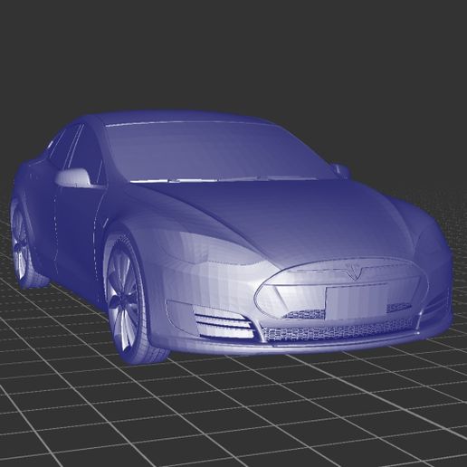 Tesla S 3D model