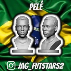 Busto-Pele-02.jpg STL file Pele 02 - Pelé 02 - Soccer Bust・3D printable model to download