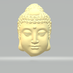 1.png Archivo STL Cabeza de Buda y Diablo Modelo de impresión 3D・Modelo de impresión 3D para descargar