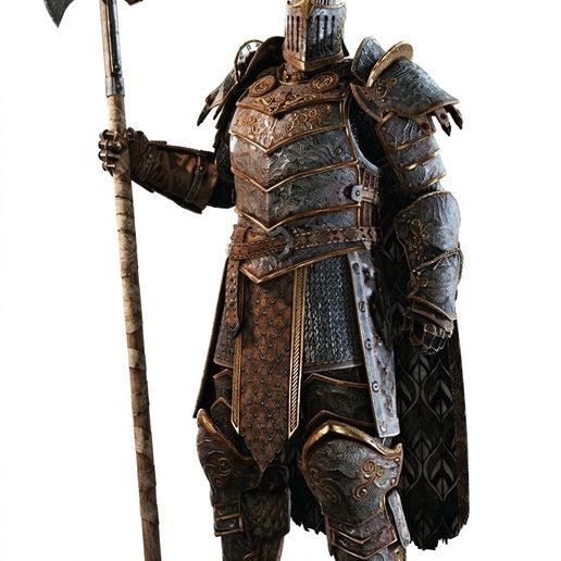 Lawbringer Executioner Heavy Knight – Dark Fantasy Medieval Warrior 3D Printable Model