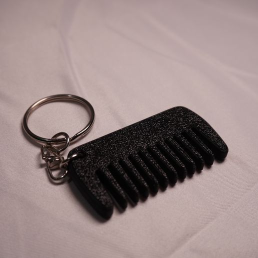 Comb Keychain – hairdresser gadget – 3D Printable STL