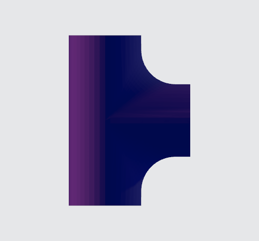 UNION TIPO T DN 21,3 - 15,76 SCH 3D model