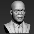 10.jpg Samuel L Jackson bust ready for full color 3D printing