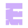 E_R.stl MINECRAFT Letters and Numbers | Logo