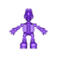 koopa_4_normal_without_ribs.stl Archivo STL FLEXI TROOPAS HUESITOS KOOPA - SUPER MARIO BROS - NOT SUPPORT・Plan de impresión en 3D para descargar