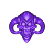 Faces_Horned_Deamon_04.stl Faces Angry Horned Demons