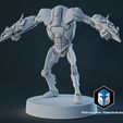 Pose-2-White.jpg 1:48 Scale Battle Droid Army - B2 Class - 3D Print Files