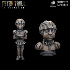 _ThornMiniBustCombo.jpg Файл 3D Curse of Strahd - Thorn Mini Bust Combo [Pre-Supported]・Шаблон для 3D-печати для загрузки