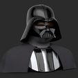 compl-003.jpg Darth Vader Helmet ROTJ Reveal, stand, Anakin's head and damaged Helmet