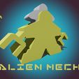 Alien Mech.jpg Descargar archivo STL MEJOR MEGA PACK DE MEEPLE INCLUYENDO ALIEN Y MECH (SÓLO PARA USO PERSONAL) • Modelo para la impresión en 3D, StarForgeCustoms