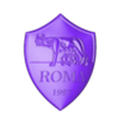 A.S. Roma.stl Gloria Giallorossa: Emblematic Coat of Arms of A.S. Roma