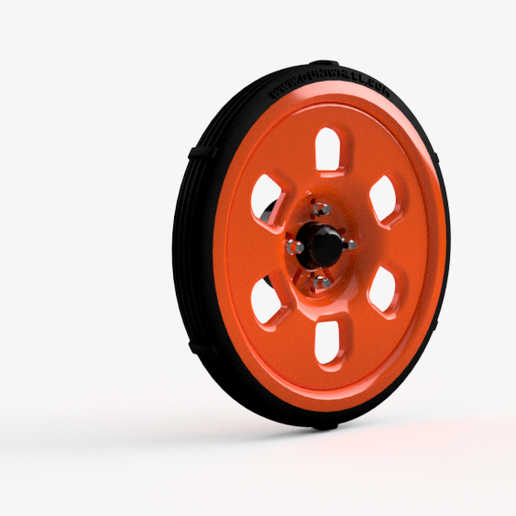 🛞 GUNI WHEEL SET FOR 1/24 MODEL KIT.・ STL File for 3D printing・Cults