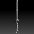 Preview04.jpg Ekko Sword - League of Legends Cosplay - LOL 3D print model