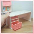 Craft-Table-Miniature-Crafter-Sewing-Room.jpg Craft Table | Miniature Crafter Sewing Room Furniture