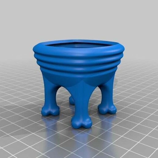 Elephant Bowl 5 - 3D model önizlemesi