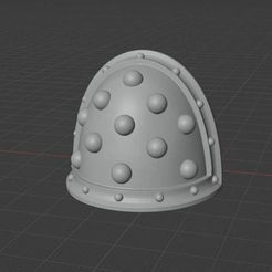 Bubbly-Mark-2.jpg STL-Datei Nuscale Mk2 Bonded Death Legion Kompatibles Schulterpolster kostenlos・3D-Druckvorlage zum Herunterladen