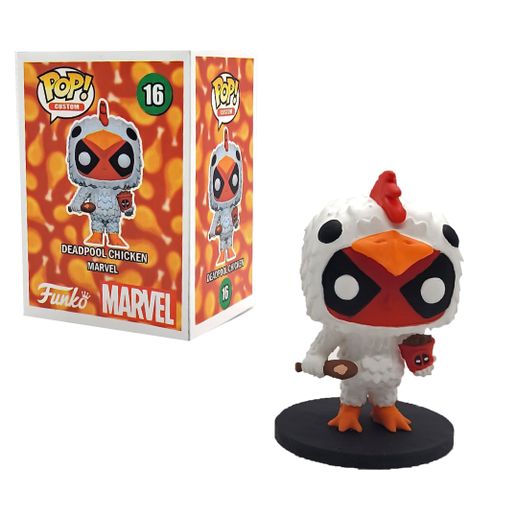🐔 DEADPOOL CHICKEN STL FUNKO POP TOYART・3D Print with the